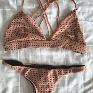 ACACIA nude mesh top